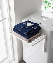 tower | tower（タワー）使いやすい高さに開くマグネット洗濯機横折り畳み棚(ランドリーグッズ)