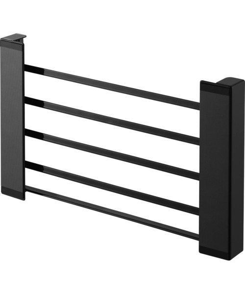 tower（タワー）の「tower（タワー）使いやすい高さに開くマグネット洗濯機横折り畳み棚（ランドリーグッズ・レディース・ホワイト/ブラック・ONE SIZE）」の4枚目の写真