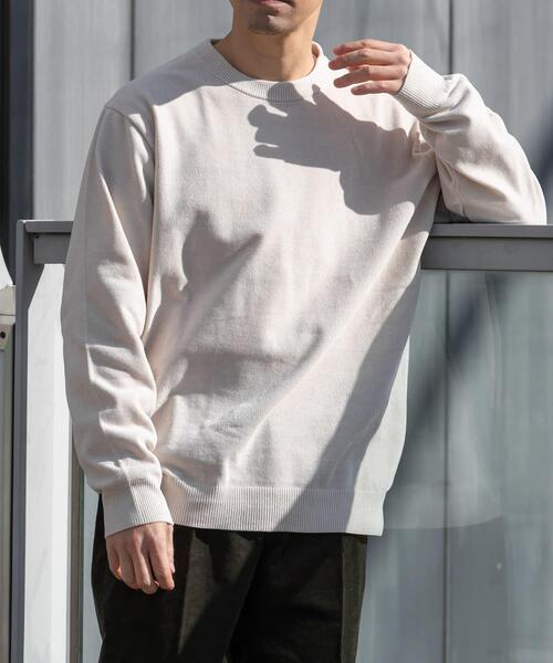 セール】『XLサイズあり』モールクルーネックニット（ニット/セーター