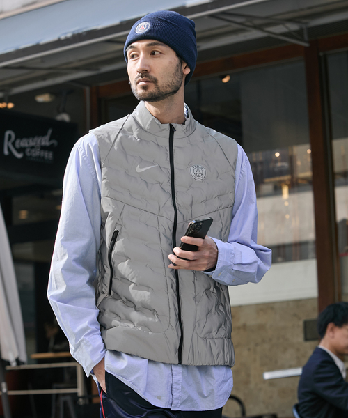 NIKE（ナイキ）の「【NIKE / ナイキ】PSG MNK TFADV RUN DIVVEST GXTA HM4241- 027（その他アウター・メンズ・チャコールグレー・SMALL/MEDIUM/LARGE/X-LARGE）」の11枚目の写真