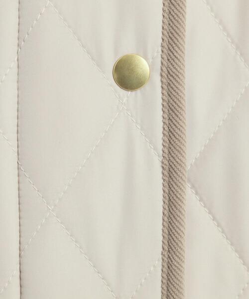 ITS'DEMO（イッツデモ）の「【撥水加工】キルトフードコート（その他アウター・レディース・ブラウン系/ブラック/アイボリー・40/38）」の11枚目の写真