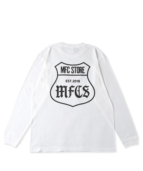 MFC STORE（エムエフシーストア）の「MFC STORE SIGNBOARD L/S TEE（Tシャツ/カットソー・メンズ・ホワイト/ブラック/グレー系・M/L/XL/S）」の2枚目の写真