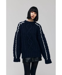 FELICITY（フェリシティ）の「Over Fisherman Knit Tops（ニット/セーター）」