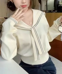 セーラートップス」に該当するニット/セーターファッション通販 - ZOZOTOWN