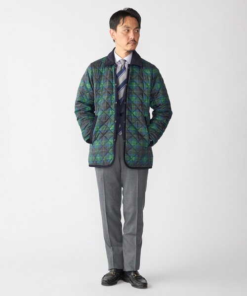 SHIPS(シップス)の「【SHIPS別注】LAVENHAM: SHIPS タータン KEDINGTON(その他アウター・メンズ・ネイビー・36/38/40)」の16枚目の写真