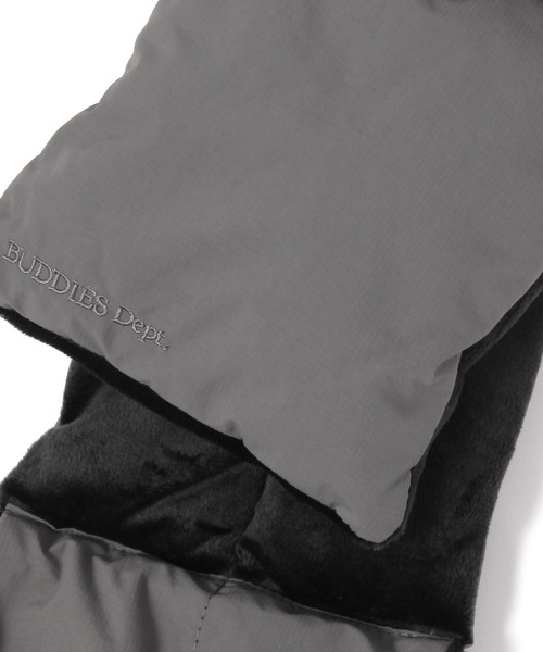 BAYFLOW(ベイフロー)の「リップナイロン差し込みマフラー(ストール/ショール・メンズ・グレー/ブラウン/ブラック・FREE)」の5枚目の写真