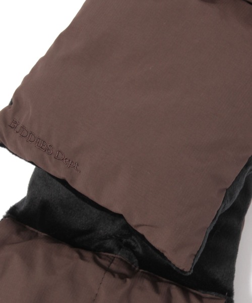 BAYFLOW(ベイフロー)の「リップナイロン差し込みマフラー(ストール/ショール・メンズ・グレー/ブラウン/ブラック・FREE)」の6枚目の写真