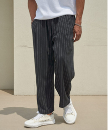 TENER（テネル）の「Linen St Wide Banding Pants - Black（その他パンツ）」