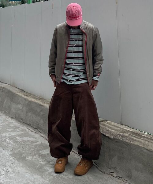 KICHUL(キチョル)の「CORD DUROY BALLOON PANTS (BROWN)(その他パンツ・レディース・その他・X-SMALL/SMALL/MEDIUM/LARGE)」の7枚目の写真