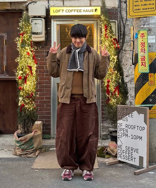 KICHUL(キチョル)の「CORD DUROY BALLOON PANTS (BROWN)(その他パンツ・レディース・その他・X-SMALL/SMALL/MEDIUM/LARGE)」の10枚目の写真