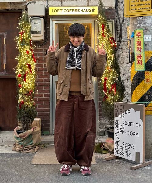 KICHUL(キチョル)の「CORD DUROY BALLOON PANTS (BROWN)(その他パンツ・レディース・その他・X-SMALL/SMALL/MEDIUM/LARGE)」の11枚目の写真