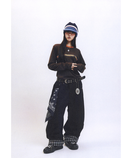 SPORT CHAMBER(スポーツチャンバー)の「SCチェックカフパンツ(ブラック)(その他パンツ・レディース・その他・2/3)」の13枚目の写真