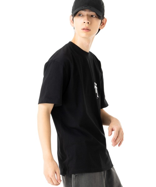 NEW ERA(ニューエラ)の「ニューエラ 半袖Tシャツ LAアップサイドダウン MLB(Tシャツ/カットソー・メンズ・ブラック/ホワイト・XXL/XL/L/M/S)」の8枚目の写真