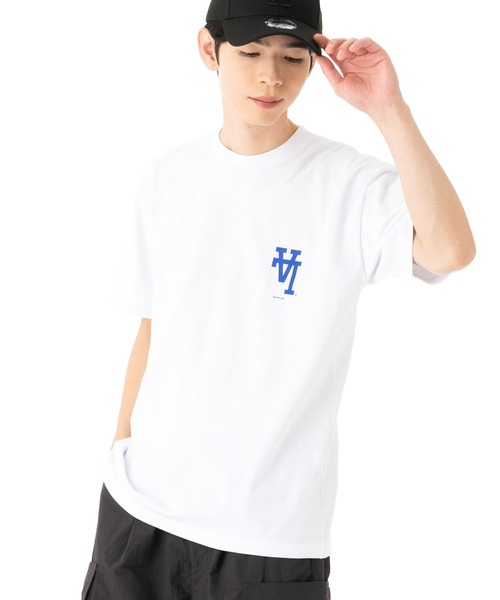 NEW ERA(ニューエラ)の「ニューエラ 半袖Tシャツ LAアップサイドダウン MLB(Tシャツ/カットソー・メンズ・ブラック/ホワイト・XXL/XL/L/M/S)」の16枚目の写真