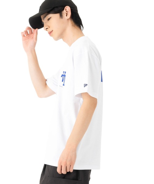NEW ERA(ニューエラ)の「ニューエラ 半袖Tシャツ LAアップサイドダウン MLB(Tシャツ/カットソー・メンズ・ブラック/ホワイト・XXL/XL/L/M/S)」の18枚目の写真