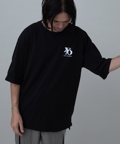 EGO TRIPPING（エゴトリッピング）の「mt10120- PRINTTEE -B short Tシャツ(666607)（Tシャツ/カットソー・メンズ・ブラック/アッシュ/ホワイト・46/48/50）」の20枚目の写真