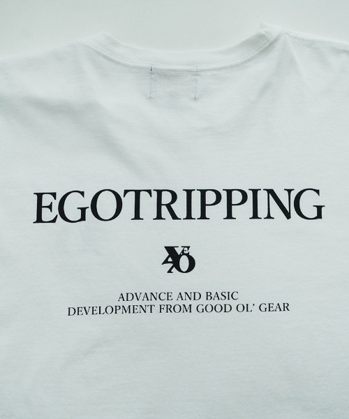 EGO TRIPPING（エゴトリッピング）の「mt10120- PRINTTEE -B short Tシャツ(666607)（Tシャツ/カットソー・メンズ・ブラック/アッシュ/ホワイト・46/48/50）」の15枚目の写真