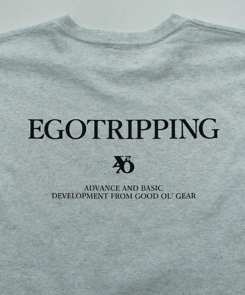EGO TRIPPING（エゴトリッピング）の「mt10120- PRINTTEE -B short Tシャツ(666607)（Tシャツ/カットソー・メンズ・ブラック/アッシュ/ホワイト・46/48/50）」の5枚目の写真