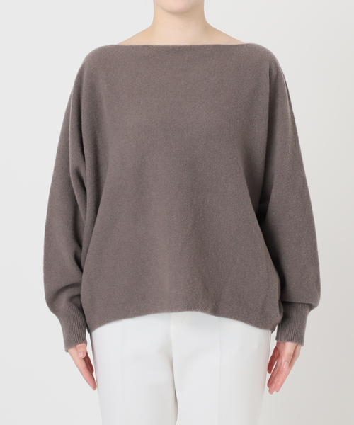 WEB限定カラー・追加4》ファインウールドルマンプルオーバー（ニット