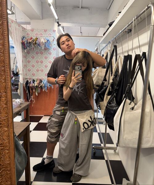 RESPECT（リスペクト）の「running usa athletic club sweat pants (grey)（スウェットパンツ・メンズ・その他・LARGE/MEDIUM）」の19枚目の写真