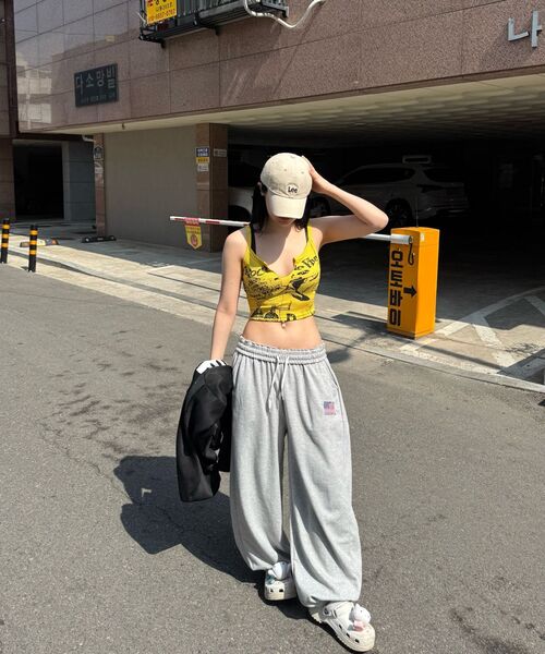 RESPECT（リスペクト）の「running usa athletic club sweat pants (grey)（スウェットパンツ・メンズ・その他・LARGE/MEDIUM）」の17枚目の写真