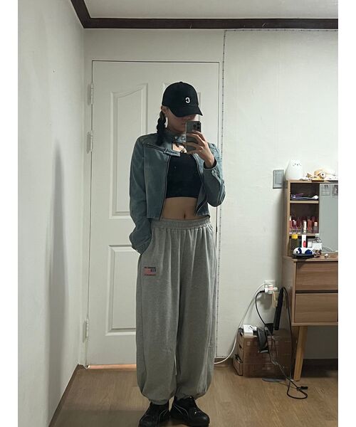 RESPECT（リスペクト）の「running usa athletic club sweat pants (grey)（スウェットパンツ・メンズ・その他・LARGE/MEDIUM）」の3枚目の写真