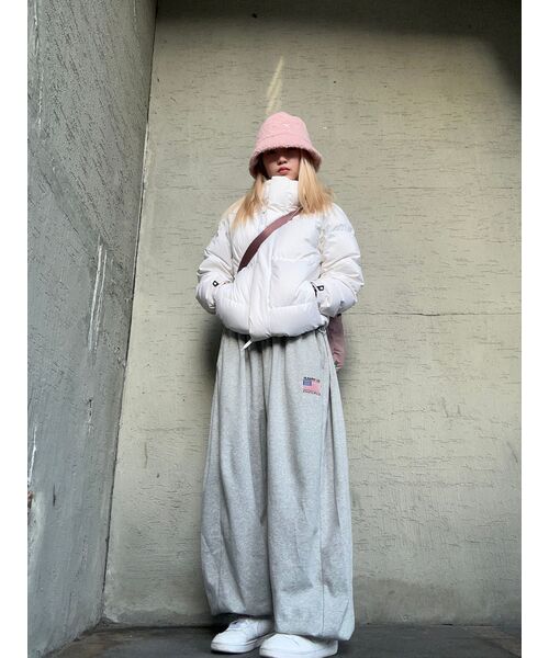 RESPECT（リスペクト）の「running usa athletic club sweat pants (grey)（スウェットパンツ・メンズ・その他・LARGE/MEDIUM）」の4枚目の写真