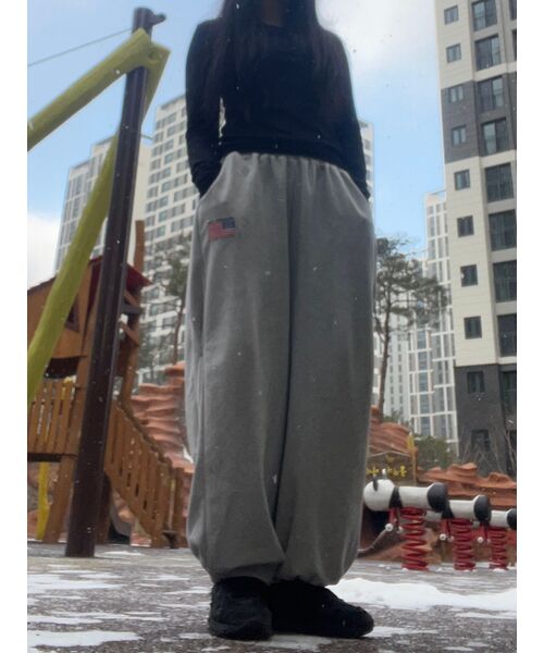 RESPECT（リスペクト）の「running usa athletic club sweat pants (grey)（スウェットパンツ・メンズ・その他・LARGE/MEDIUM）」の6枚目の写真