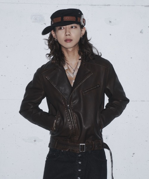 INTER FACTORY（インターファクトリー）の「takumu（MUU STUDIO） - Western ombre check shirt / ウエスタンオンブレチェックシャツ（シャツ/ブラウス・メンズ・イエロー/ブラック・3/2）」の9枚目の写真