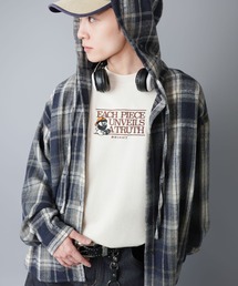 SPINNS（スピンズ）の「ひげおじさんフェイクスエードスウェット/ロゴ/刺繍（スウェット）」