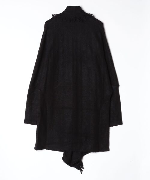 kiryuyrik(キリュウキリュウ)の「DolmanFringeCardigan(カーディガン/ボレロ・メンズ・ブラック・MEDIUM/SMALL)」の2枚目の写真