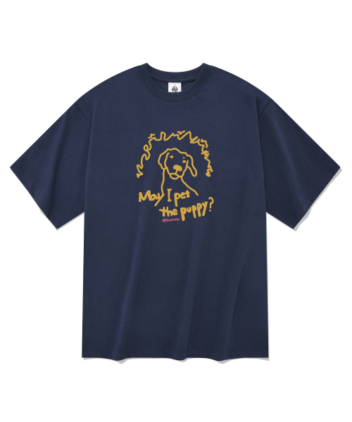 RADINEO(ラディネオ)の「パッピー半袖Tシャツネイビー(Tシャツ/カットソー・メンズ・その他・SMALL/MEDIUM/LARGE/X-LARGE)」の1枚目の写真