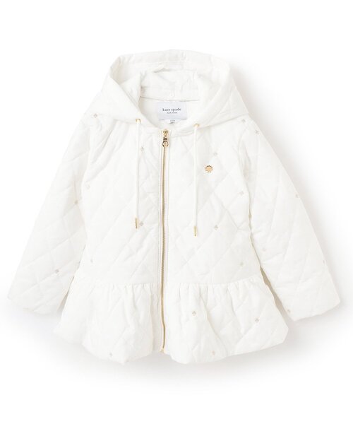 スペードキルトフードジャケット（ブルゾン）｜kate spade new york
