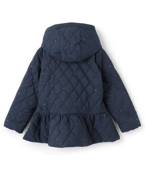 セール】スペードキルトフードジャケット（ブルゾン）｜kate spade new