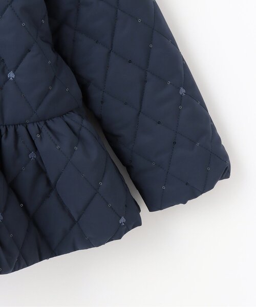 スペードキルトフードジャケット（ブルゾン）｜kate spade new york