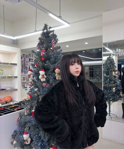 MICANE(ミケーネ)の「カルシーシアリングジップアップジャンパー(その他アウター・レディース・スカイブルー/ブラック・X-LARGE/LARGE/MEDIUM/SMALL)」の19枚目の写真