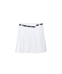 WOMEN SM INCISION PLEATED HALF PANTS_WH