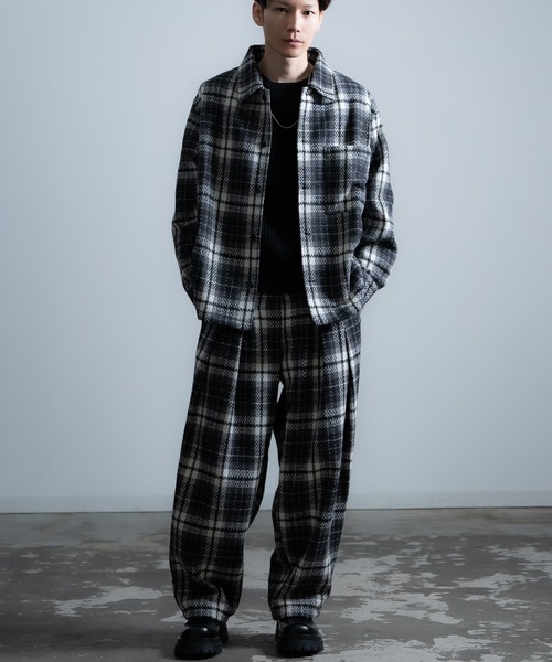 improves（インプローブス）の「チェック ワイドパンツ（スラックス・メンズ・C/A・MEDIUM/SMALL/LARGE）」の14枚目の写真