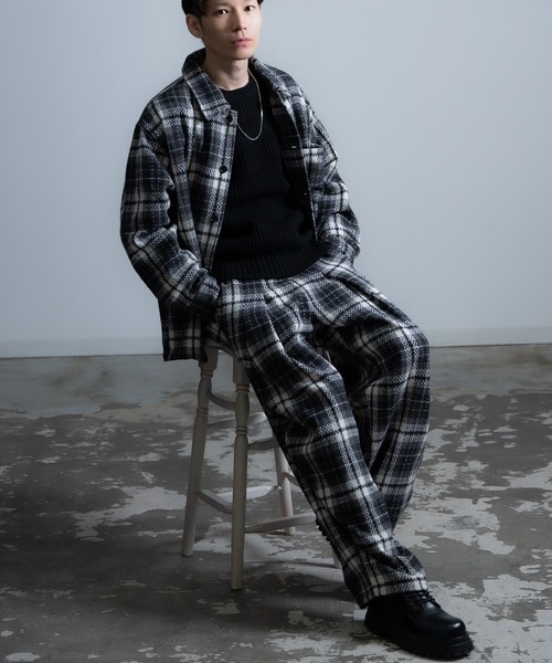 improves（インプローブス）の「チェック ワイドパンツ（スラックス・メンズ・C/A・MEDIUM/SMALL/LARGE）」の15枚目の写真