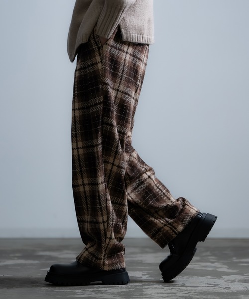 improves（インプローブス）の「チェック ワイドパンツ（スラックス・メンズ・C/A・MEDIUM/SMALL/LARGE）」の17枚目の写真