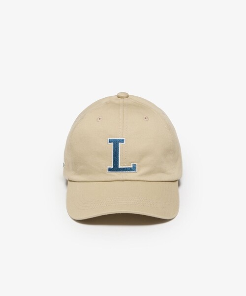 LACOSTE(ラコステ)の「コットンツイルLロゴキャップ(キャップ・メンズ・ブラック/ネイビー/ベージュ/ブラウン/モスグリーン/ホワイト・58cm)」の13枚目の写真