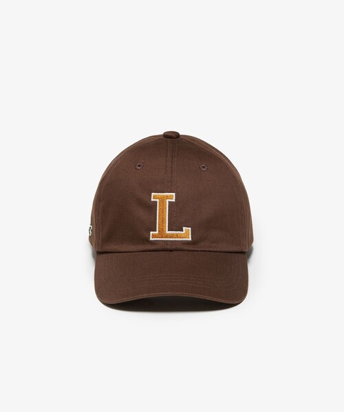 LACOSTE(ラコステ)の「コットンツイルLロゴキャップ(キャップ・メンズ・ブラック/ネイビー/ベージュ/ブラウン/モスグリーン/ホワイト・58cm)」の14枚目の写真
