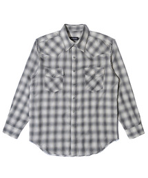 JOEGUSH（ジョーガッシュ）の「Kurt 3 Flannel Shirt (Grey)（シャツ/ブラウス）」