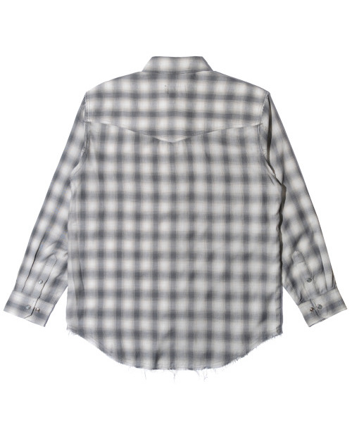 JOEGUSH（ジョーガッシュ）の「Kurt 3 Flannel Shirt (Grey)（シャツ/ブラウス・メンズ・その他・MEDIUM/LARGE）」の3枚目の写真