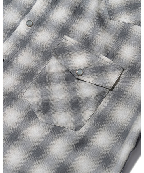 JOEGUSH（ジョーガッシュ）の「Kurt 3 Flannel Shirt (Grey)（シャツ/ブラウス・メンズ・その他・MEDIUM/LARGE）」の5枚目の写真