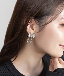 【Holiday Collection】リボンモチーフピアス