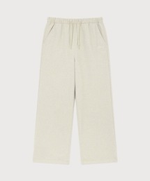WOMAN BOUCLE BANDING SWEAT PANTS