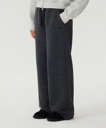 WOMAN BOUCLE BANDING SWEAT PANTS