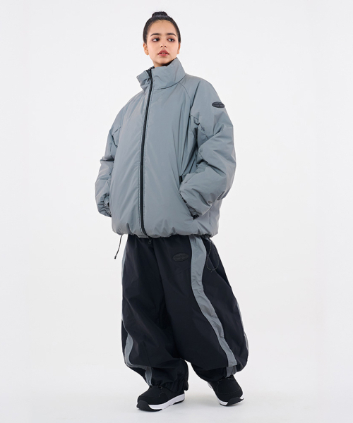 DOLL OUTERWEAR（ドラ アウターウェア）の「[DOLL x DUMDIDUM] 2526 リバーシブルティロパディングジャケット&パンツセット BLACK 男女共用（セットアップ・レディース・その他・SMALL/MEDIUM/LARGE/X-LARGE）」の5枚目の写真
