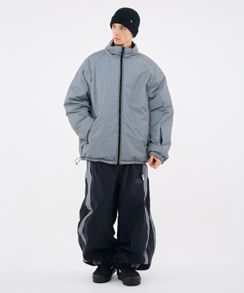 DOLL OUTERWEAR（ドラ アウターウェア）の「[DOLL x DUMDIDUM] 2526 リバーシブルティロパディングジャケット&パンツセット BLACK 男女共用（セットアップ・レディース・その他・SMALL/MEDIUM/LARGE/X-LARGE）」の7枚目の写真
